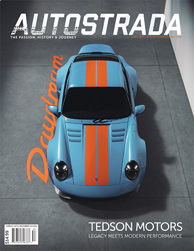 Tedson on the cover of Autostrada - Tedson Motors